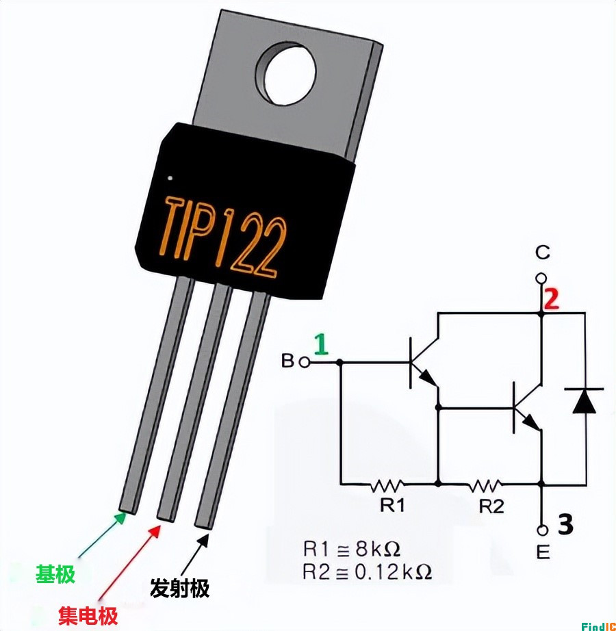 TIP122是什么三極管？TIP122工作原理詳解與圖文案例，快速搞懂三極管